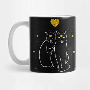 The Lovers - Tarot Cats Mug